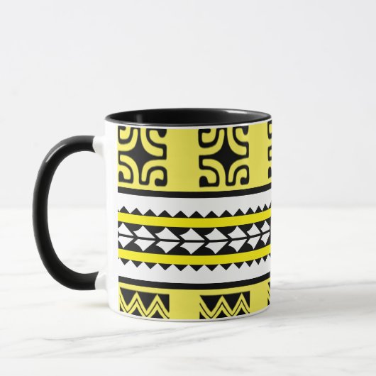 Combo mug Tribal Ethnic Tasse (Links)