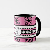 Combo mug Tribal Ethnic Tasse (VorderseiteRechts)