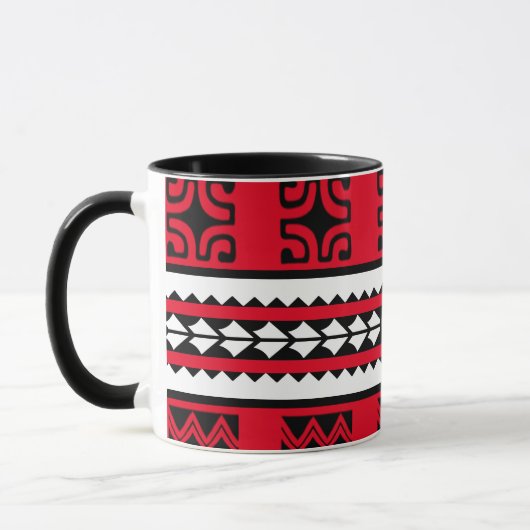 Combo mug Tribal Ethnic Tasse (Links)
