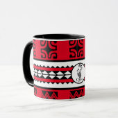 Combo mug Tribal Ethnic Tasse (Vorderseite Links)