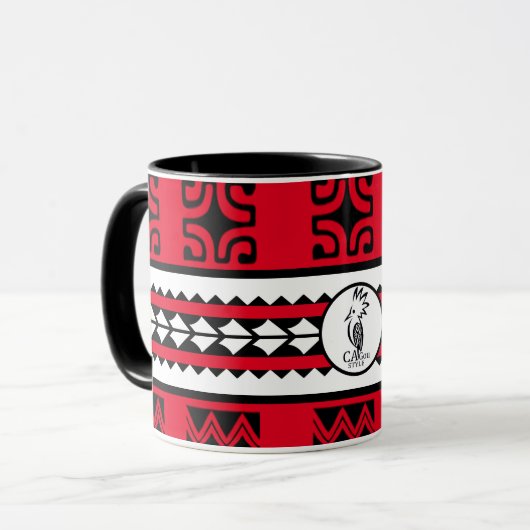 Combo mug Tribal Ethnic Tasse (Vorderseite Links)
