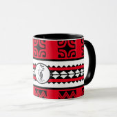 Combo mug Tribal Ethnic Tasse (VorderseiteRechts)