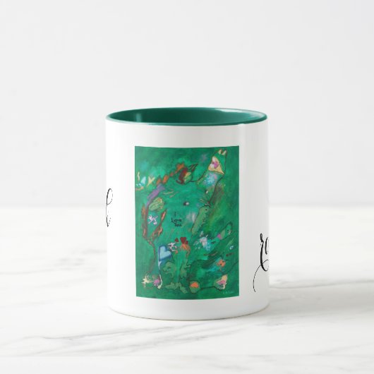 Combo mugg "Mugg Lek ha roligt" Tasse (Zentrum)