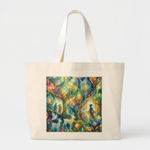 Combo-Tasche "Atmosphäre der Liebe" & "Ehrfurcht" Jumbo Stoffbeutel