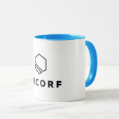 Combo Tasse - 11 oz, Blau (VorderseiteRechts)