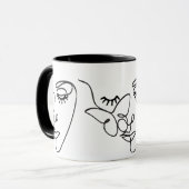 Combo-Tasse 11 Oz Tasse (Vorderseite Links)
