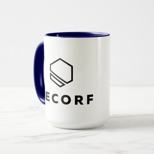 Combo Tasse - 15 oz Blau (Vorderseite Links)