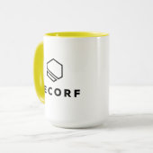 Combo-Tasse - 15 oz, gelb Tasse (Vorderseite Links)