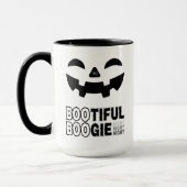 Combo-Tasse 15oz: HALLOWEEN-Gesicht Tasse (Links)