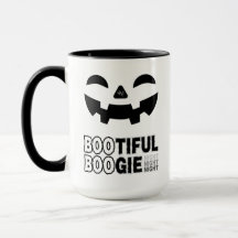 Combo-Tasse 15oz: HALLOWEEN-Gesicht