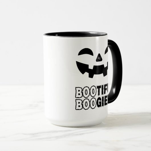 Combo-Tasse 15oz: HALLOWEEN-Gesicht Tasse (VorderseiteRechts)