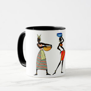 Combo-Tasse Afrikanischer Frauen, 11 oz Tasse