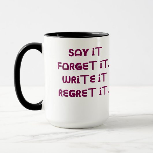 Combo-Tasse: Benutzerdefinierte Farbe und Design - Tasse (Links)