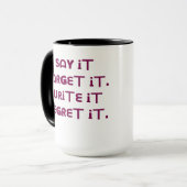 Combo-Tasse: Benutzerdefinierte Farbe und Design - Tasse (Vorderseite Links)