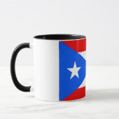 Combo Tasse Black mit der Flagge von Puerto Rico,  (Links)