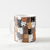 Combo Tasse - Crazy Cat Lady (Vorderseite Links)