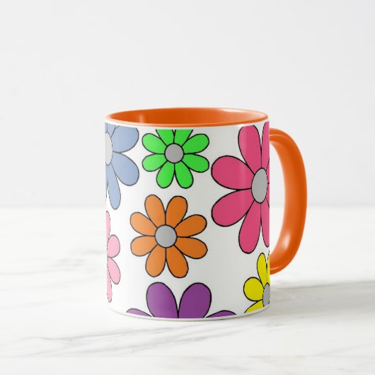 Combo Tasse - Crazy Daisies! (VorderseiteRechts)