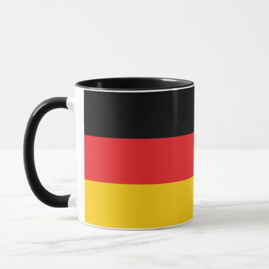 Combo-Tasse der deutschen Flagge Tasse (Links)