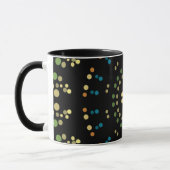 Combo-Tasse der farbigen Punkte Tasse (Links)