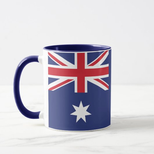Combo-Tasse der Flagge Australiens Tasse (Links)