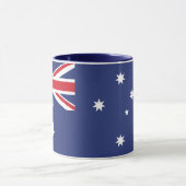 Combo-Tasse der Flagge Australiens Tasse (Zentrum)
