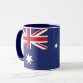 Combo-Tasse der Flagge Australiens Tasse (Vorderseite Links)