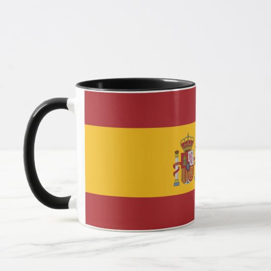 Combo-Tasse der Flagge des Königreichs Spanien Tasse (Links)