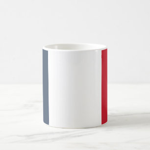 Combo-Tasse der französischen Flagge Kaffeetasse
