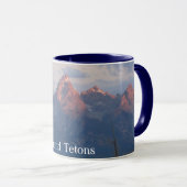 Combo-Tasse der Großen Tetons Tasse (VorderseiteRechts)
