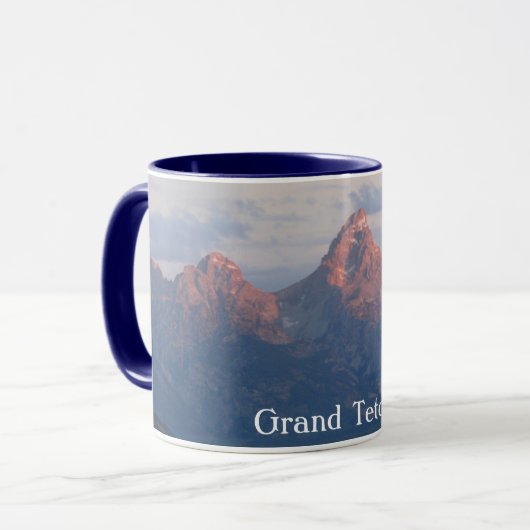 Combo-Tasse der Großen Tetons Tasse (Vorderseite Links)
