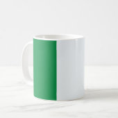 Combo-Tasse der italienischen Flagge Kaffeetasse (Vorderseite Links)