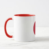 Combo-Tasse der japanischen Flagge Tasse (Links)