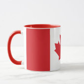 Combo-Tasse der kanadischen Flagge Tasse (Links)