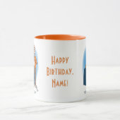 Combo-Tasse der Nierenkarte Tasse (Zentrum)