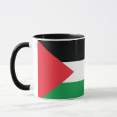 Combo-Tasse der palästinensischen Flagge Tasse (Links)