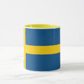 Combo-Tasse der schwedischen Flagge Tasse (Zentrum)
