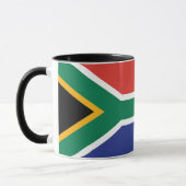 Combo-Tasse der südafrikanischen Flagge Tasse (Links)