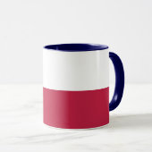 Combo-Tasse der Texasflagge Tasse (VorderseiteRechts)
