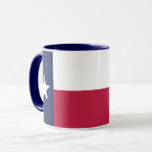 Combo-Tasse der Texasflagge Tasse (Vorderseite Links)