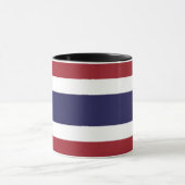 Combo-Tasse der thailändischen Flagge Tasse (Zentrum)