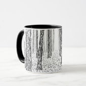 Combo-Tasse "Der Wald" Tasse (Vorderseite Links)