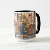 Combo-Tasse des Lebens in Mäuse Tasse (VorderseiteRechts)