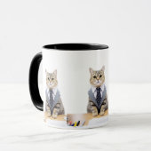 Combo Tasse farbenfrohe Tasse digitale Design-Tass (Vorderseite Links)