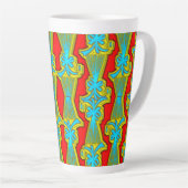 Combo-Tasse für farbiges Digitaldesign - PerfeLatt Milchtasse (Rechte Ecke)