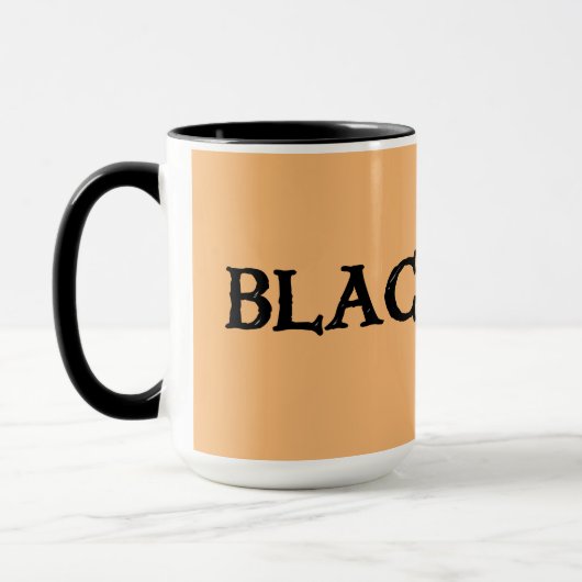 Combo-Tasse für Schwarz und Tan Tasse (Links)