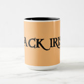 Combo-Tasse für Schwarz und Tan Tasse (Zentrum)