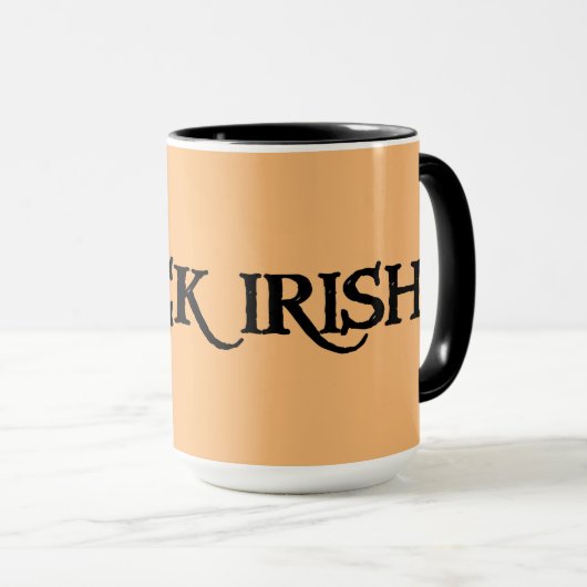 Combo-Tasse für Schwarz und Tan Tasse (VorderseiteRechts)