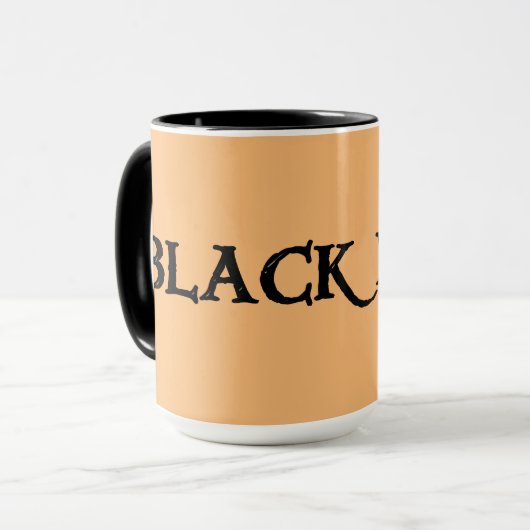 Combo-Tasse für Schwarz und Tan Tasse (Vorderseite Links)