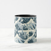 Combo-Tasse - Hokusais Welle Tasse (Zentrum)