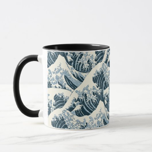Combo-Tasse - Hokusais Welle Tasse (Links)